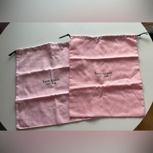 Kate Spade Light Pink Dust Bags